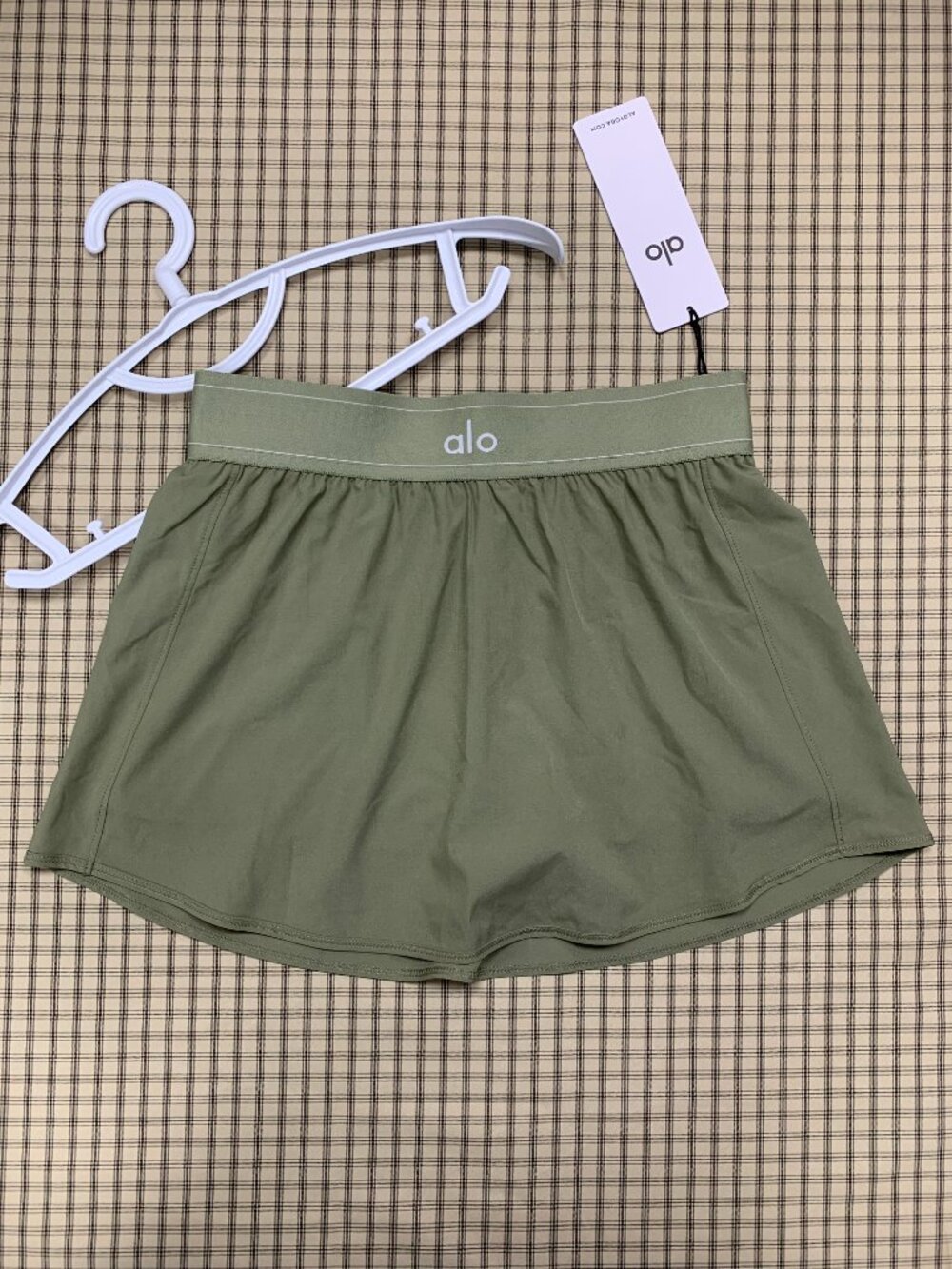 ALO Yoga NWT Dune Grass Tennis Skirt XXS/XS/S Retro Sporty🌱